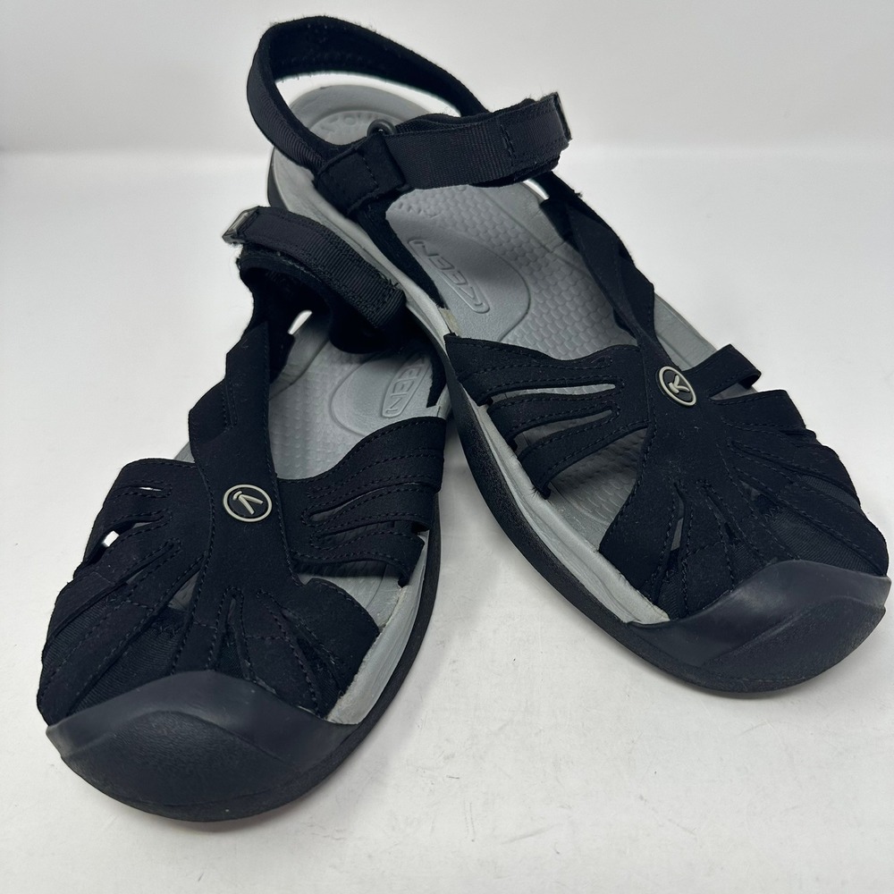 Keen Sandals Women 11 Black Rose Outdoor Hiking Water Strappy 1008783